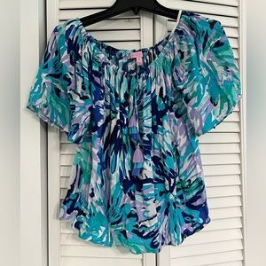Lilly Pulitzer off the shoulder top - Size M